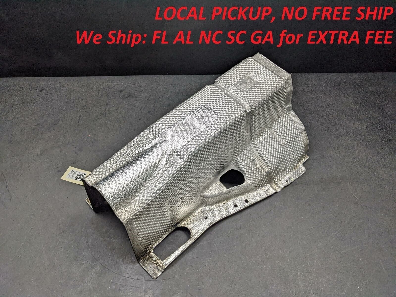 Exhaust Pipe Center Heat Shield 2016 Audi A6 4G0804160A 2012-2014 2015 2017 2018 (A3317)