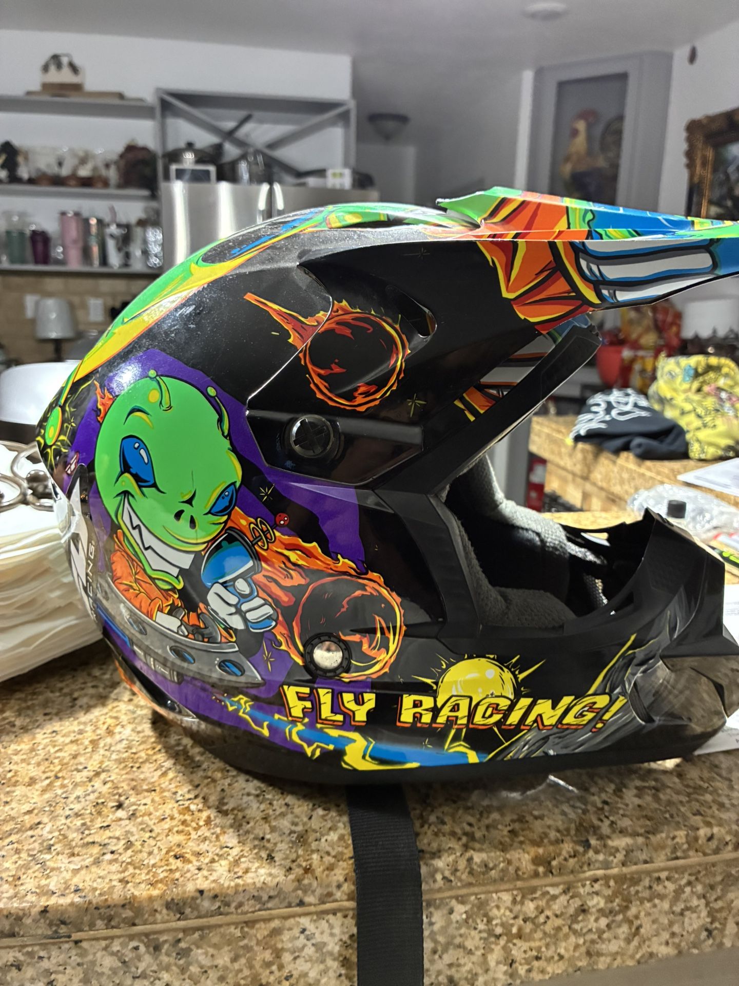Kids Motorcycle Helmet.