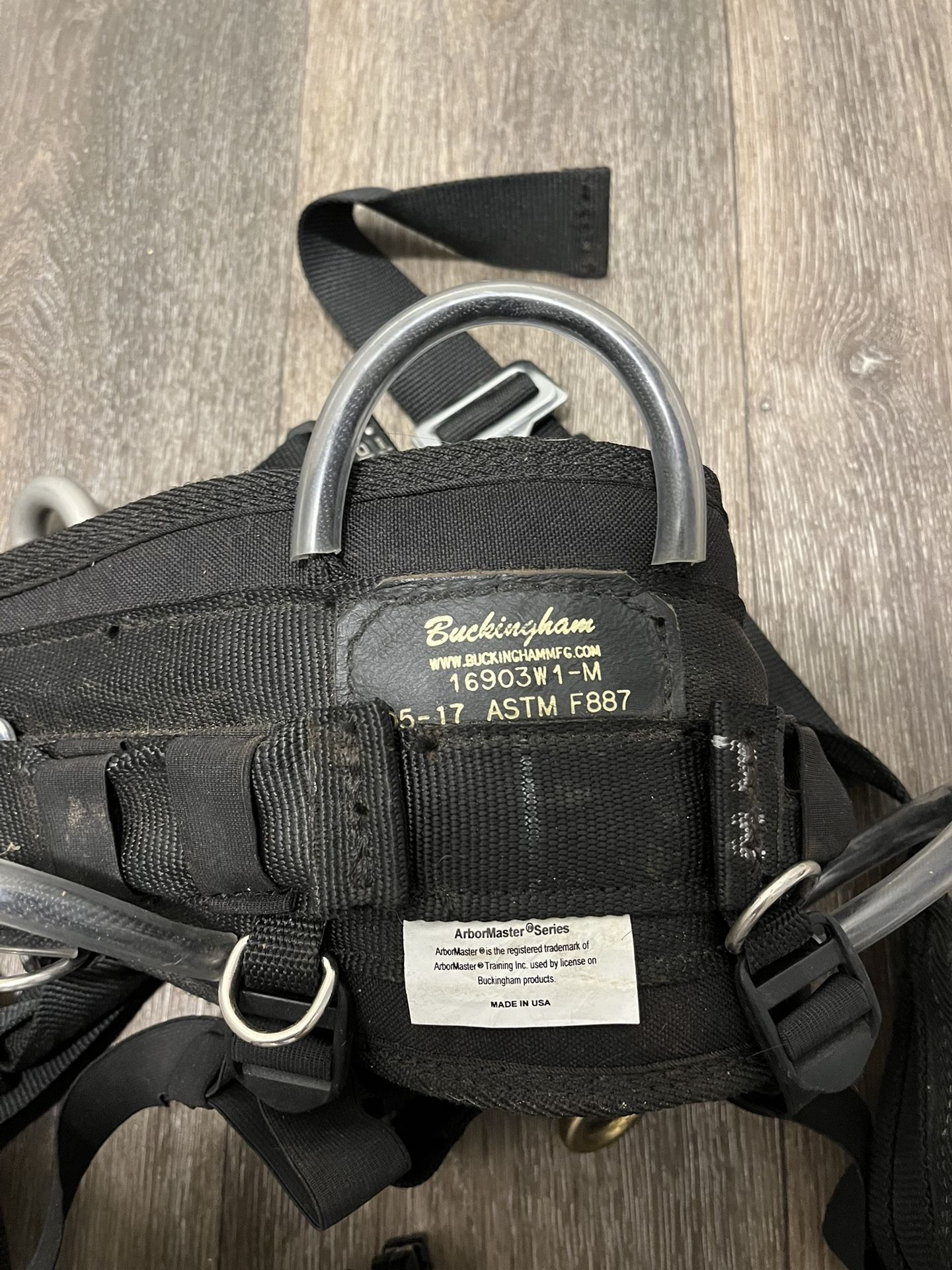 Arborist Saddle Tree Climbing Harness Buckingham