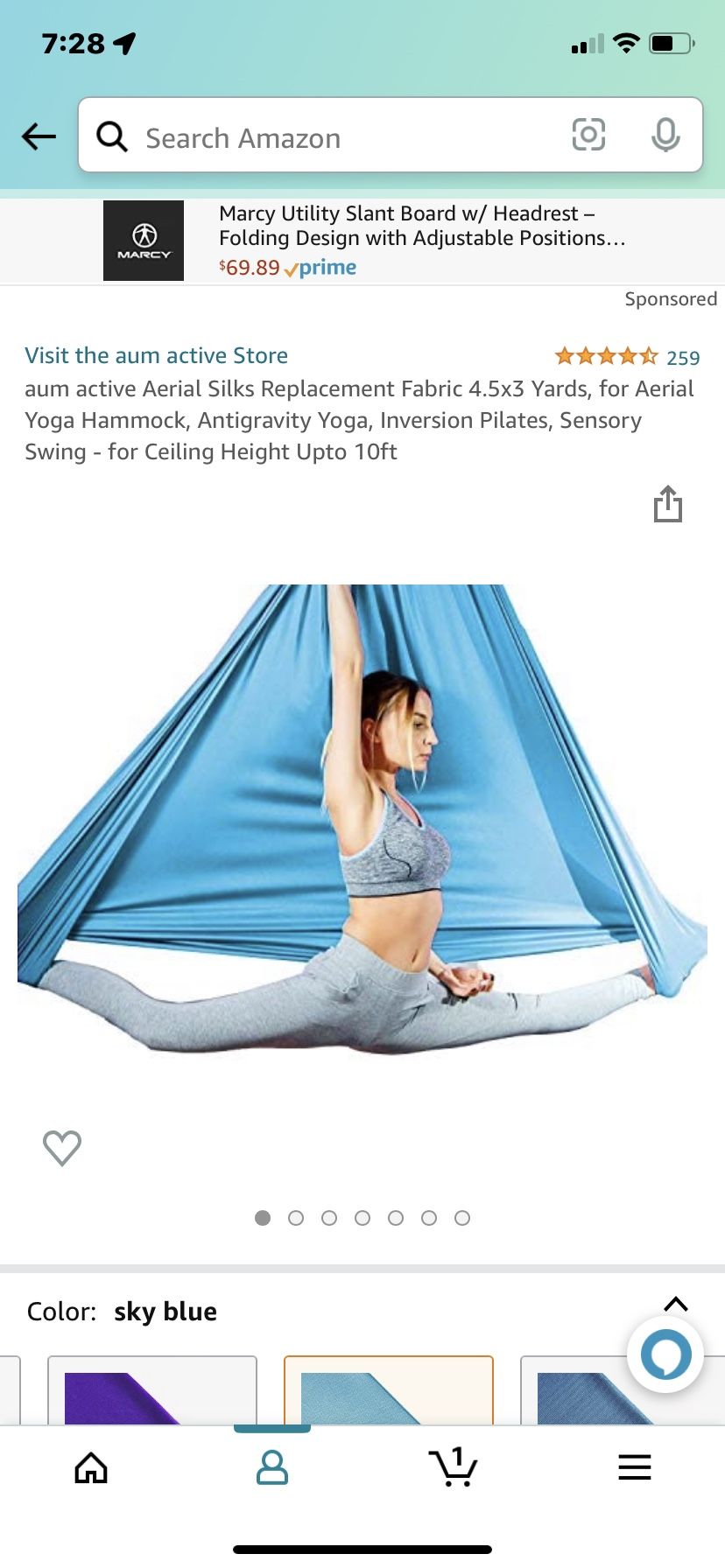 Aum Active Aerial Arts Aerial Hammock Aerial Sling Aerial Silks