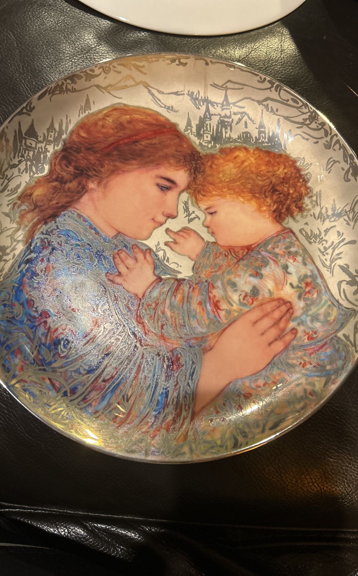 Edna Hibel Plate Collection