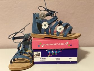 Rampage Girls Sandals 11c