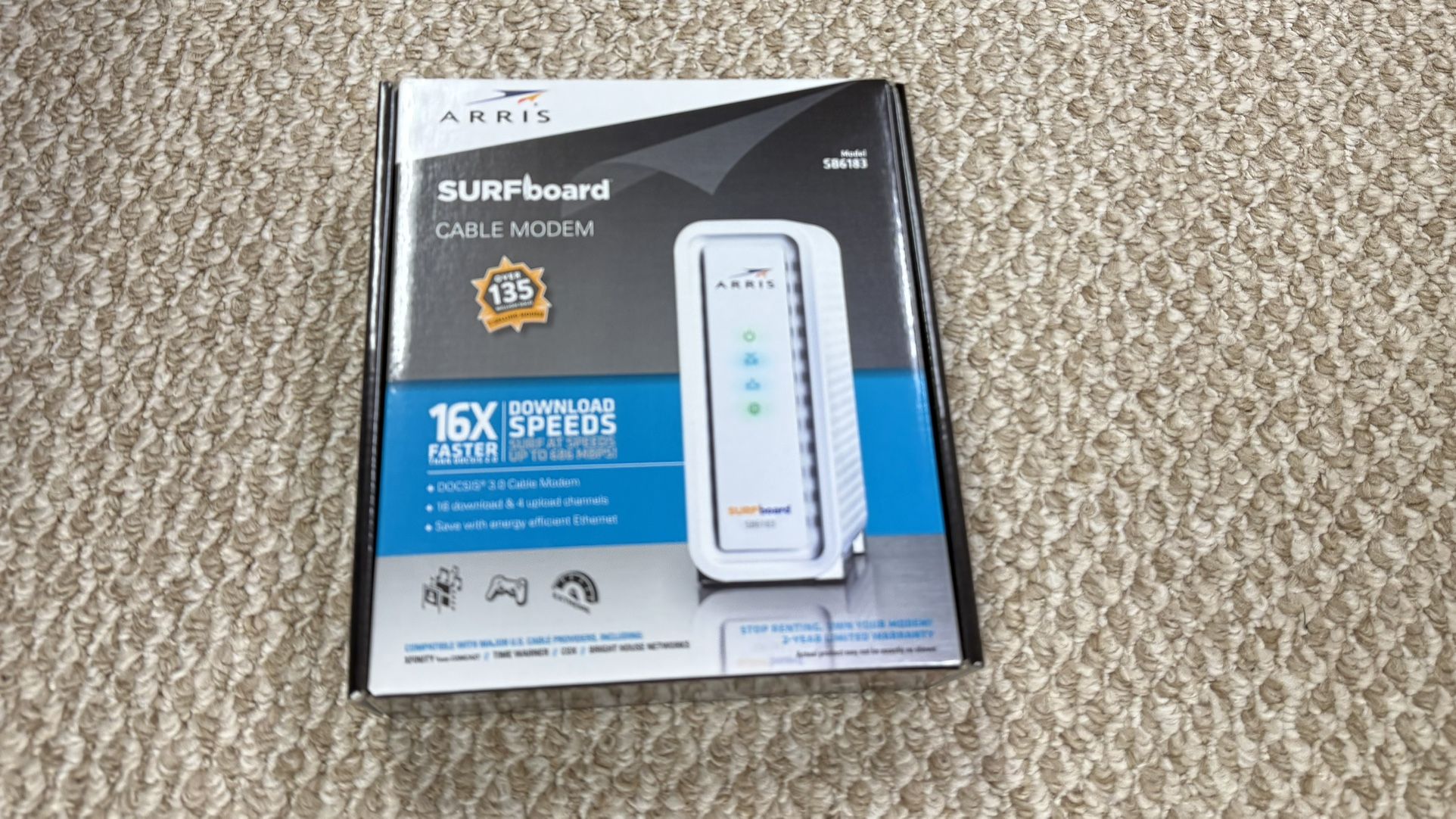 Arris SURFboard cable Modem DOCSIS 3.0