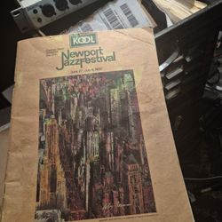 vintage newport jazz fest full min condition no babes missing 
