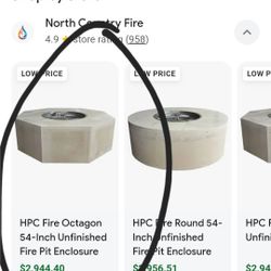 54" fire pit..new, still on the pallet.