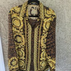 Versace Shirt, Size Large