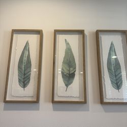 Wall Art Frame 3pc Set $25