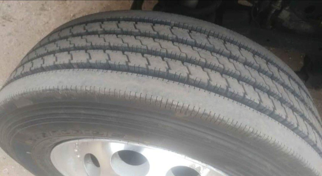 Selling 19.5" Wheels & Tires For Ram 3500 4,000 obo for Sale in