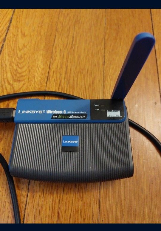 Linksys Wireless G USB Network Adapter WUSB54G Wifi