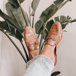 Tan Mules