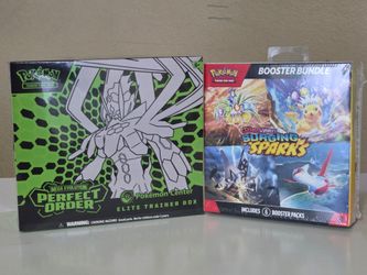 Pokemon center ETB and booster bundle,  new