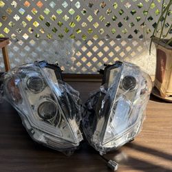 Infiniti G37/G25/Q40 2010-2015 Clear LED Projector Headlights 4 door sedan (gtr style)