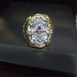 PITTSBURG STEELERS CHAMPIONSHIP Ring Big Ben Roethlisberger