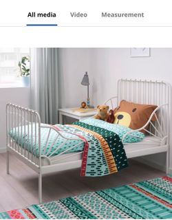 Ikea expandable bed and spring mattress