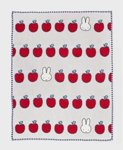 Miffy Pillowfort Apple Throw Blanket