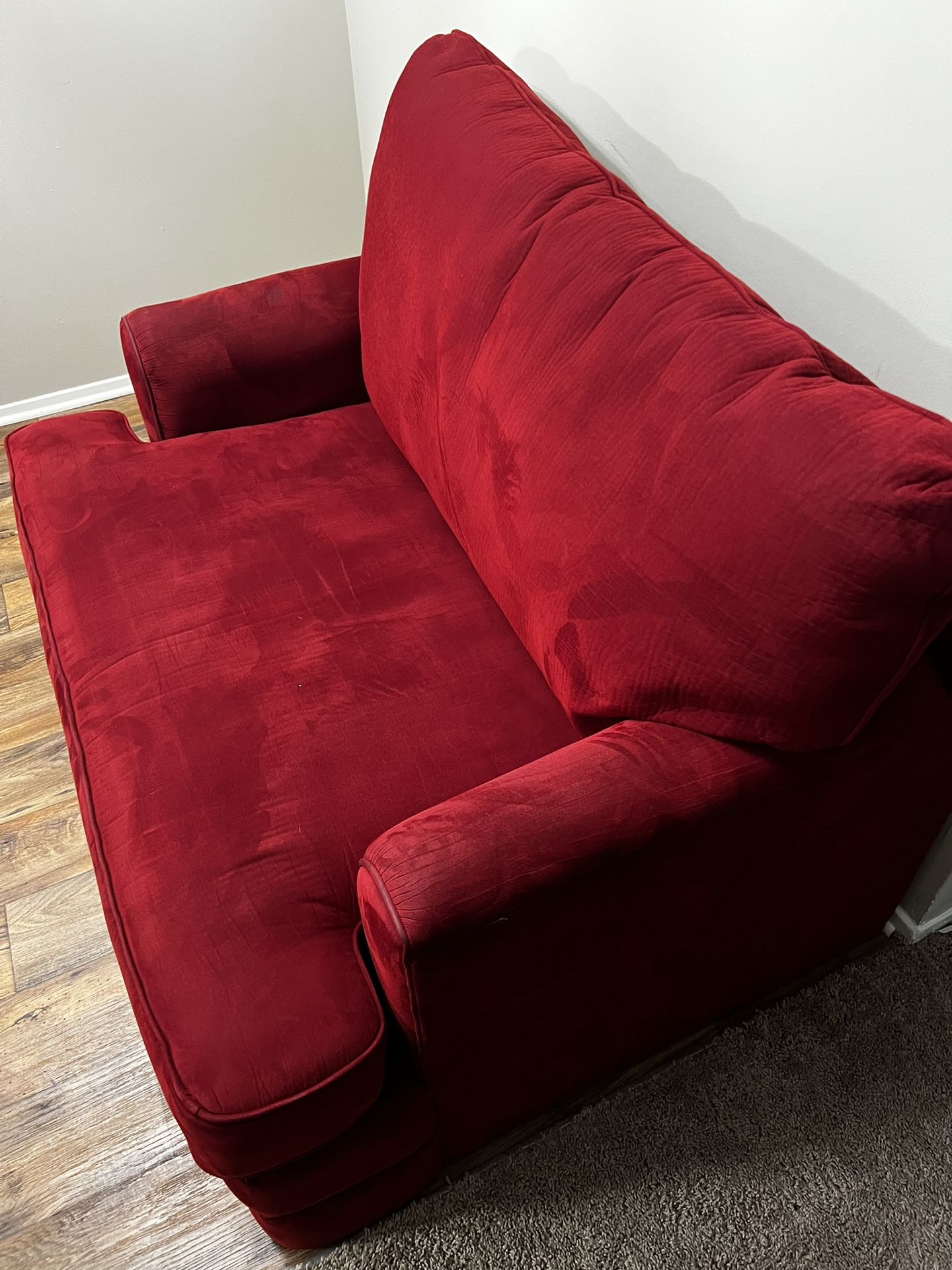 Red Love Seat