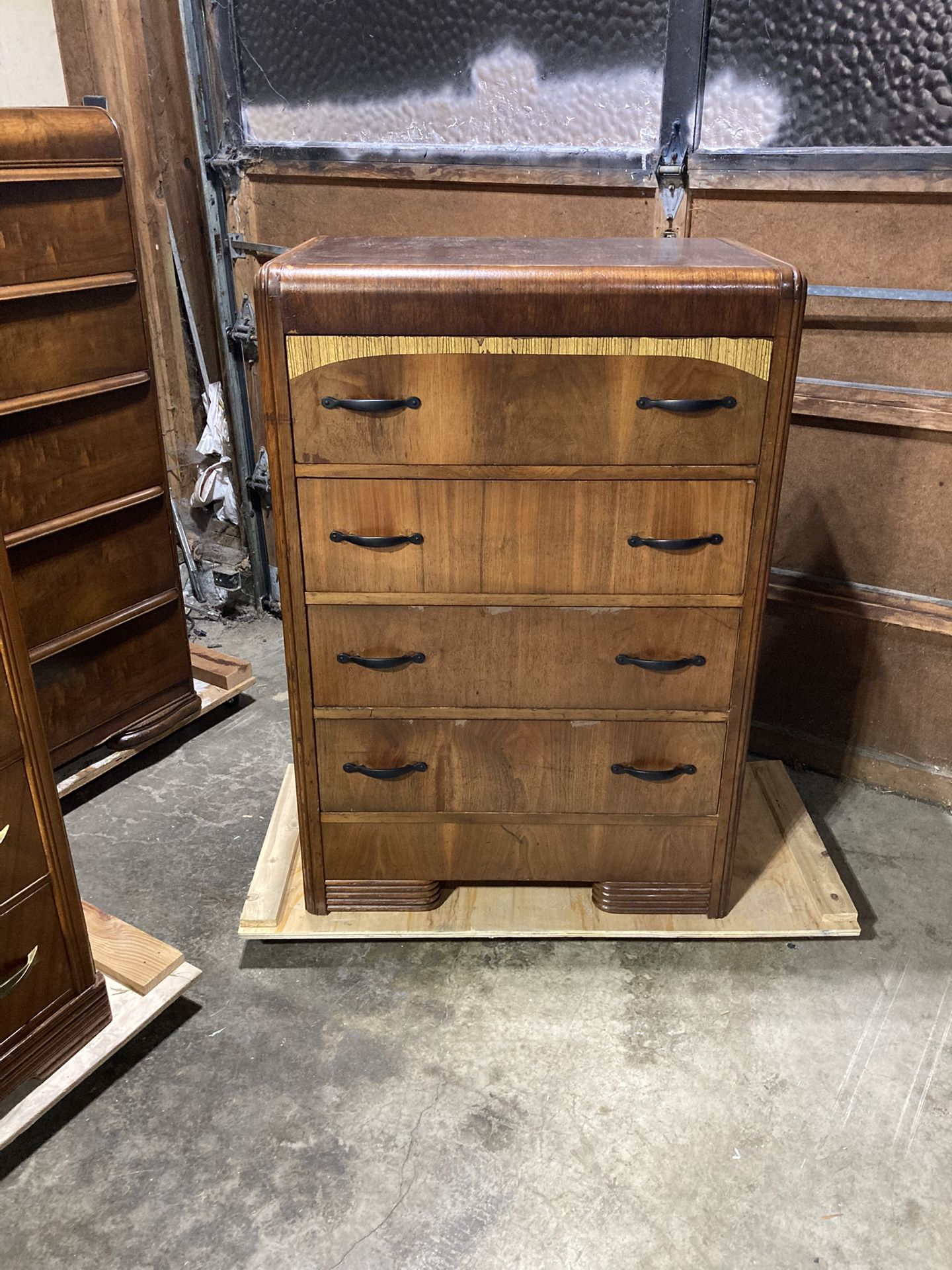 Art Deco Waterfall Dresser