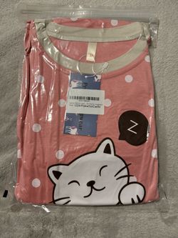 Vopmocld Young Girls Lovely Bunny Pajama Sets Cotton Long Sleeve Pjs Clothes Sleepwear Shirts