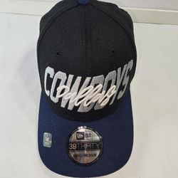 New Era Dallas Cowboys 39THIRTY Cap with white 'COWBOYS' text