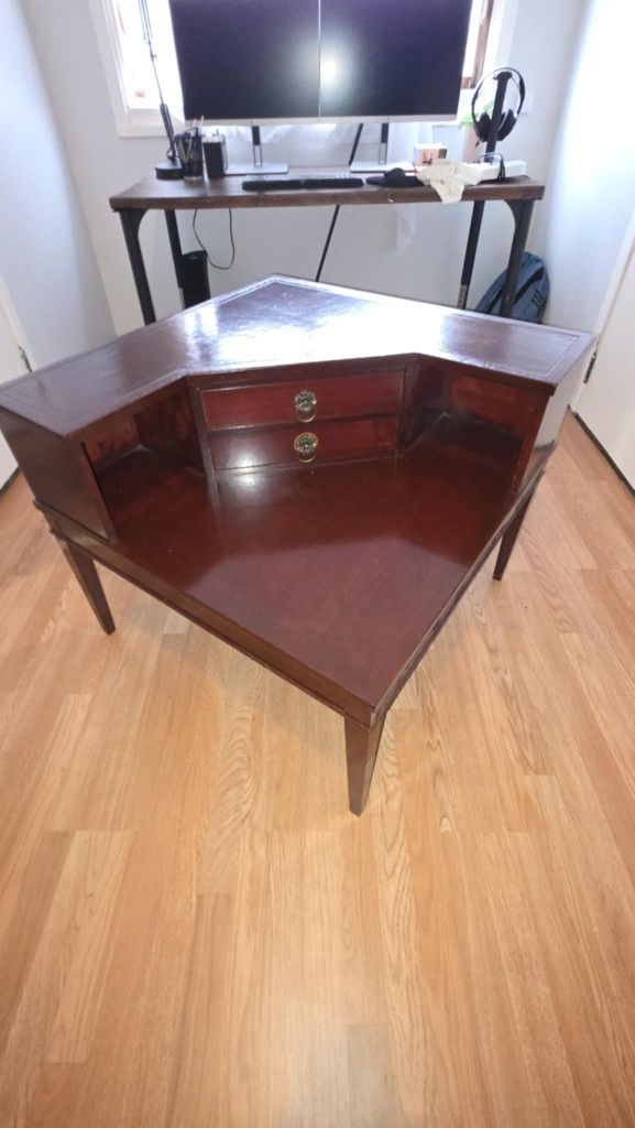 Wooden Corner Desk