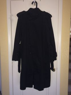 Men's waterproof trench coat