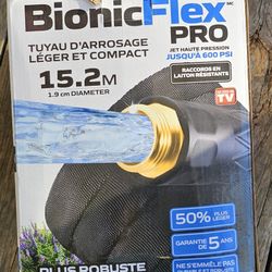 New Bionic Flex Pro Hose 600 psi 15.2m