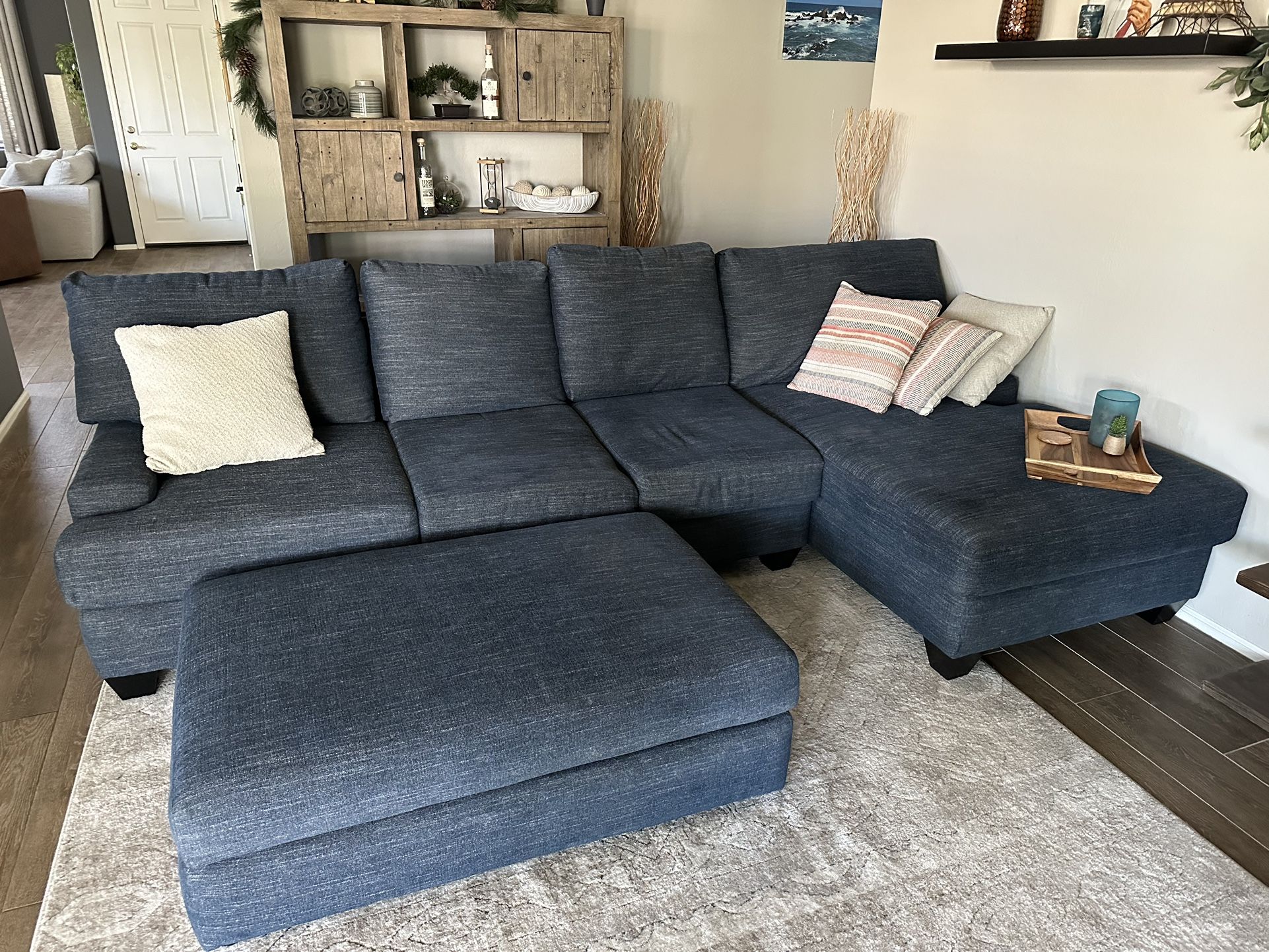 Couch With Ottoman