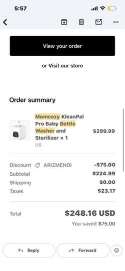 Momcozy bottle washer