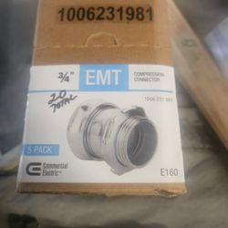 3/4 Conduit Connectors New