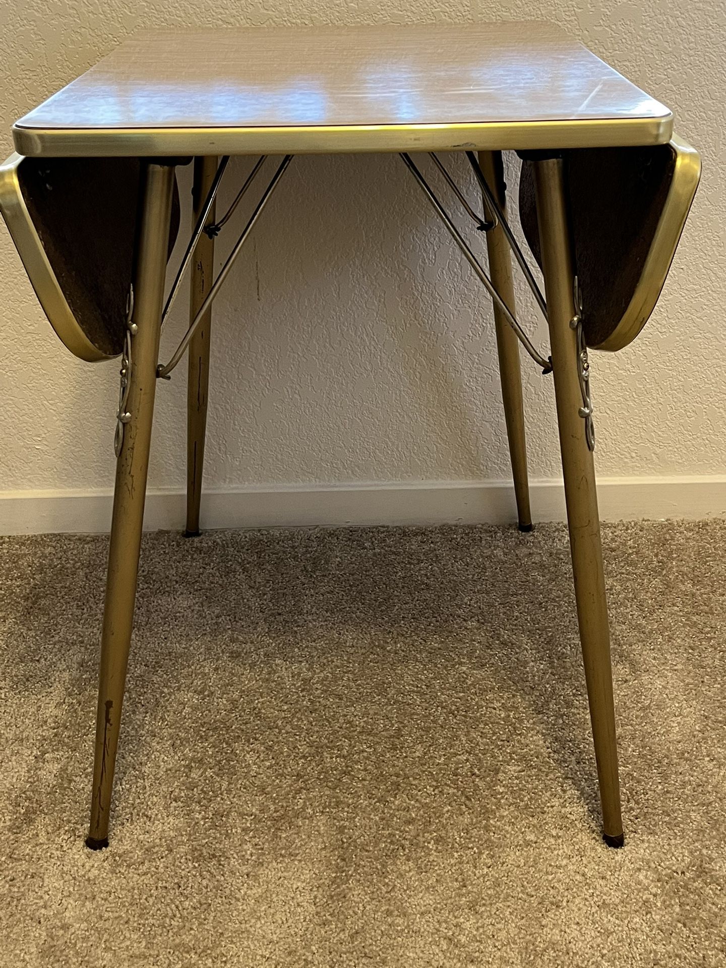 Vintage Formica Drop Leaf Table