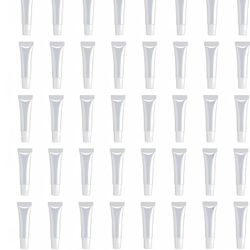 40Packs 15ML Empty Lip Gloss Tubes Clear