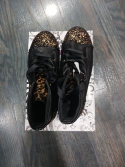BRASH Hightop Animal Print Sneakers