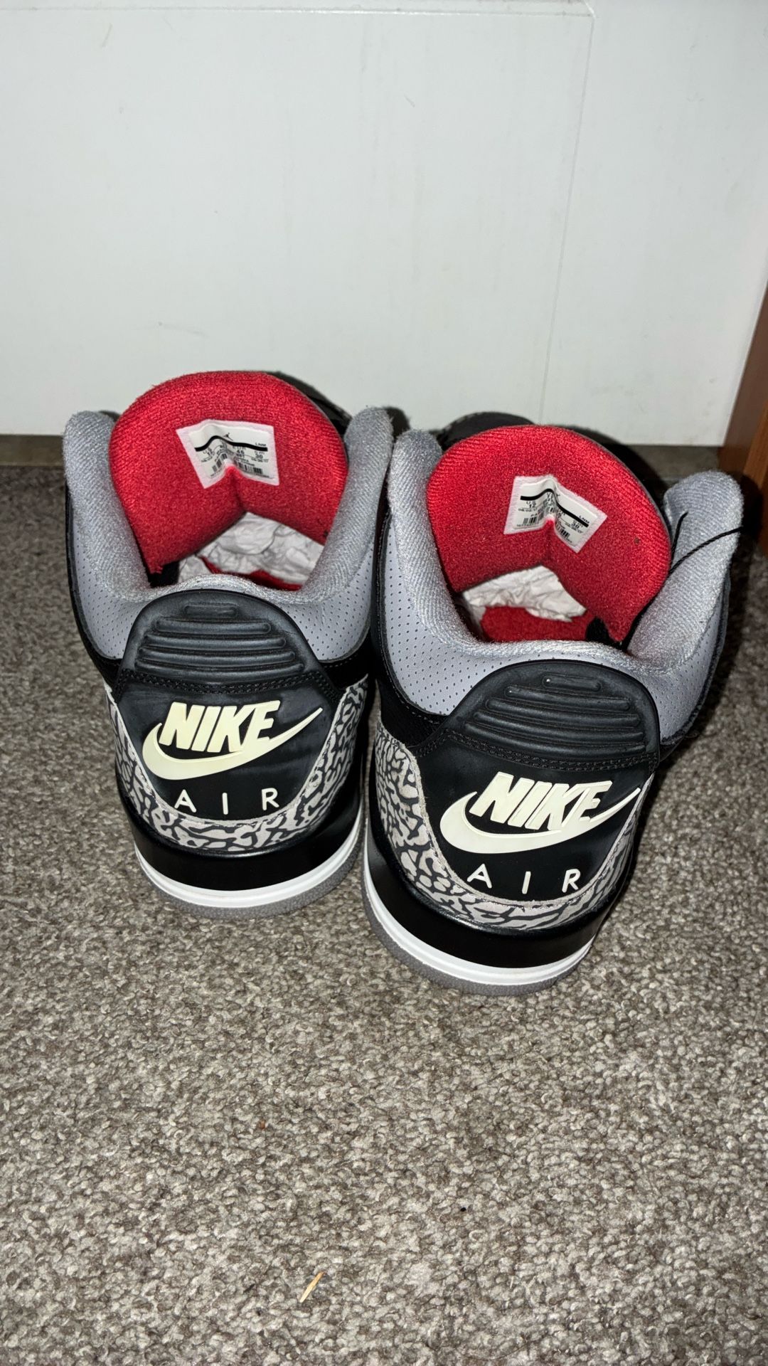 air jordan black cement 3 