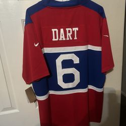 Nike Jaxson dart red and blue Indianapolis Colts jersey, Size L