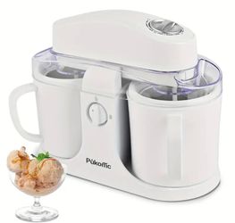 Ice Cream Maker- Make 2 different kinds of Ice Cream