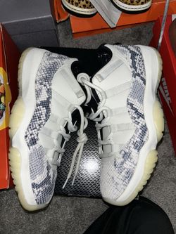 Retro 11 Snake Skin Low