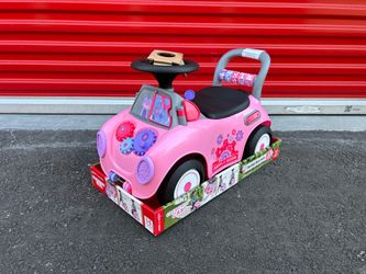 Pink Car Ride On