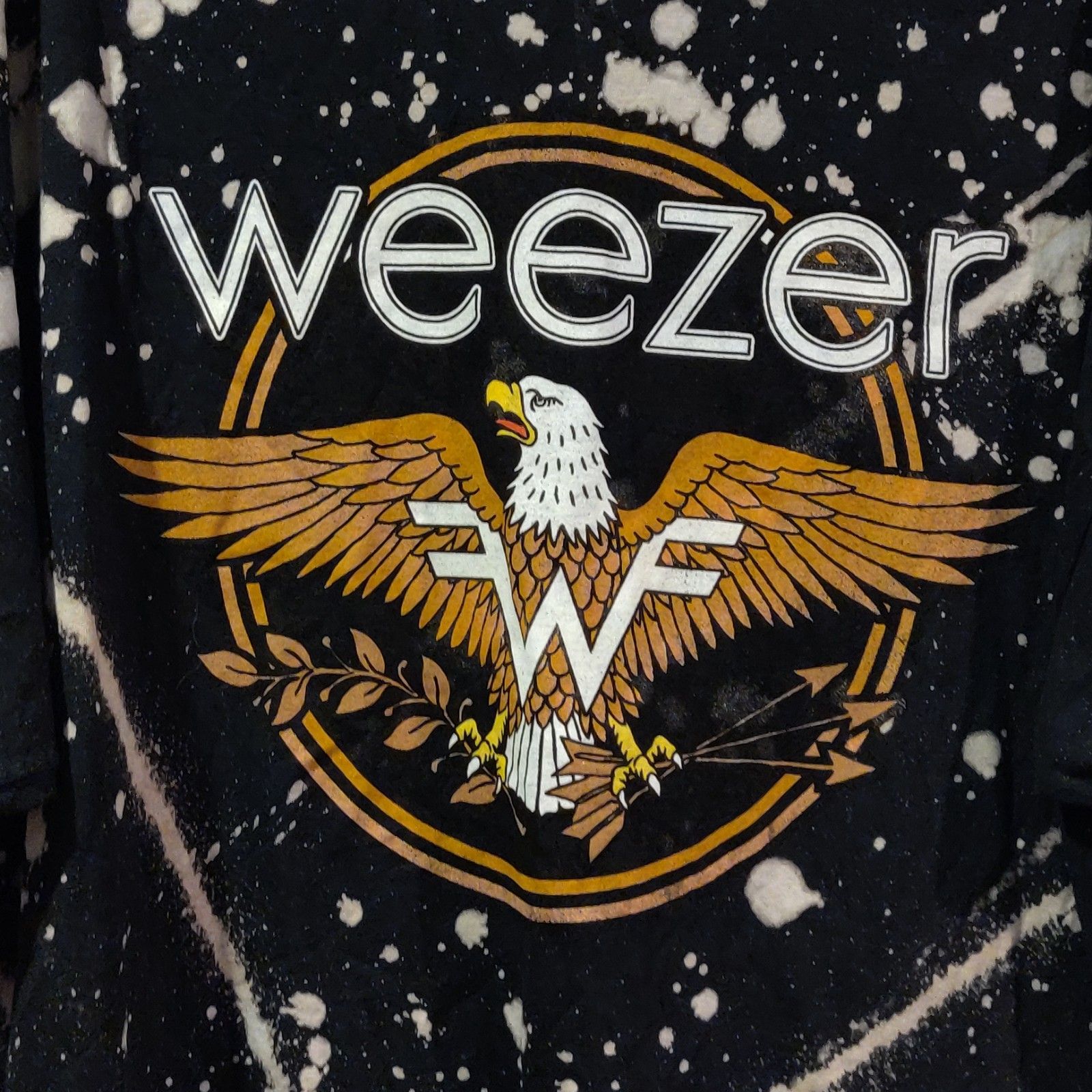Vintage Weezer concert T-shirt