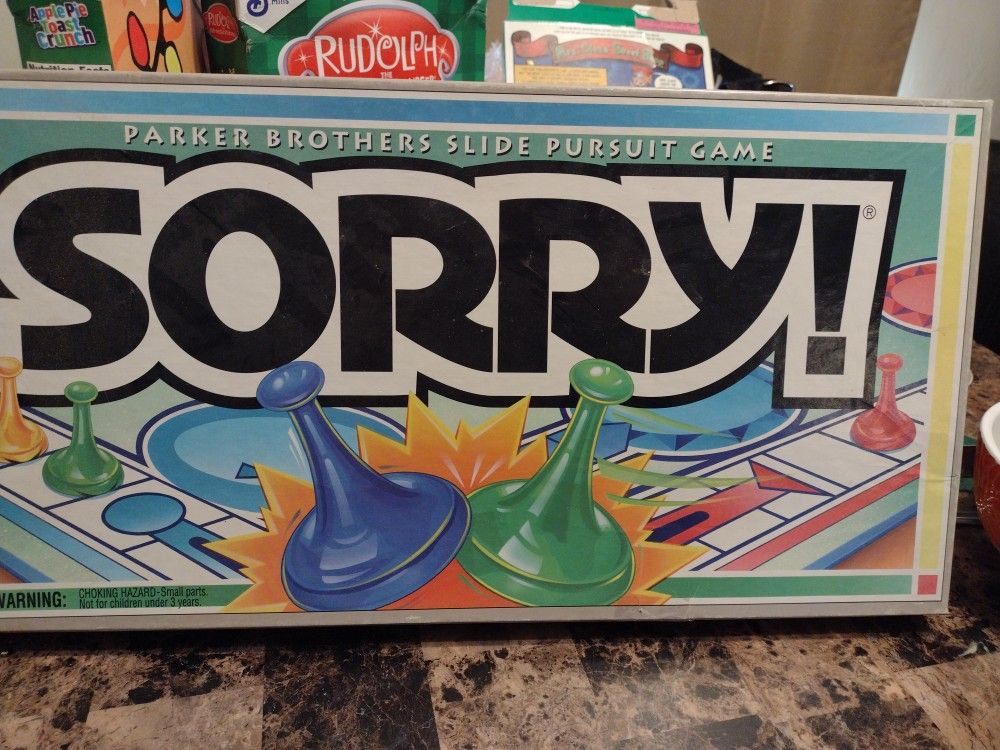 The Game Of SORRY! circa 1992