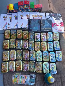 EMPTY Pokémon Mini Tins