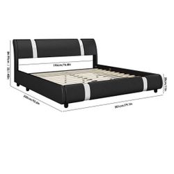 King Size Bed Frame And Mattress