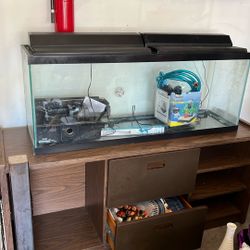 Aquarium Clean And Complete Ready To Used With Extra Light 