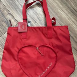 Victorias Secret Heart Tote Bag - New