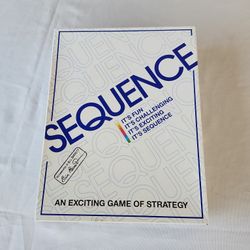 Sequence Board Game- All Pieces Like New And Accounted For