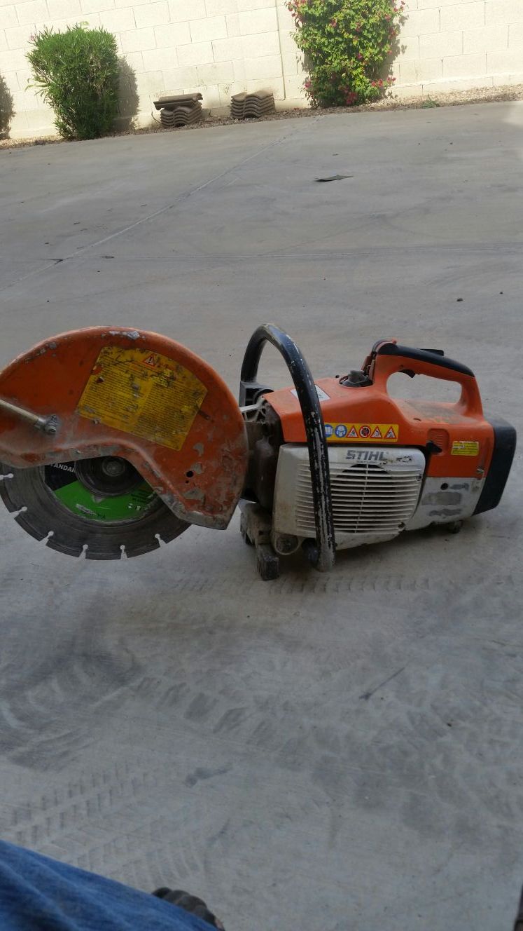 serrucho para concreto stihl