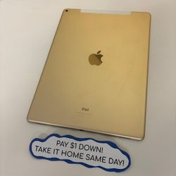 Apple IPad Pro 12.9 Inch 1st Gen Tablet - Pay $1 today and the rest later!!