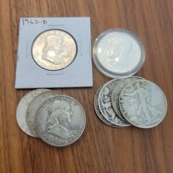 90% Silver Half Dollars 