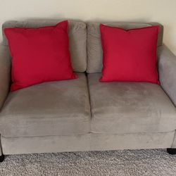 Love Seat - Taupe Color