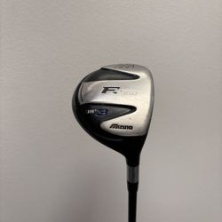 Mizuno F-50 15* 3 Wood EXSAR FS2 Graphite Stiff Flex
