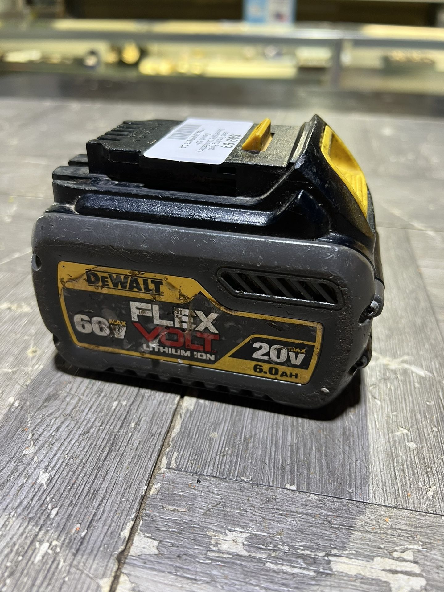 Dewalt 60v flex volt battery pick up only